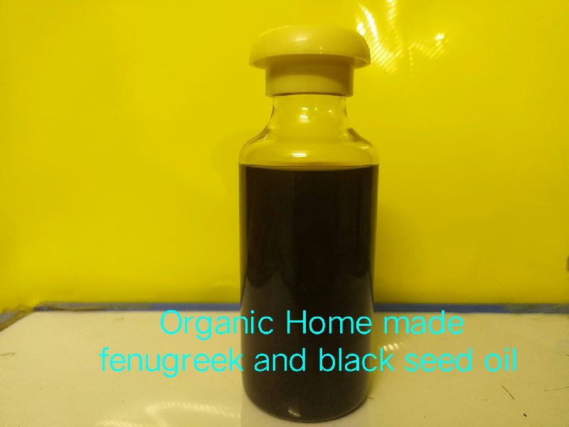 Organic Fenugreek and Black Seed Oil, Packaging Type : Glass Bottels, Plastic Bottels