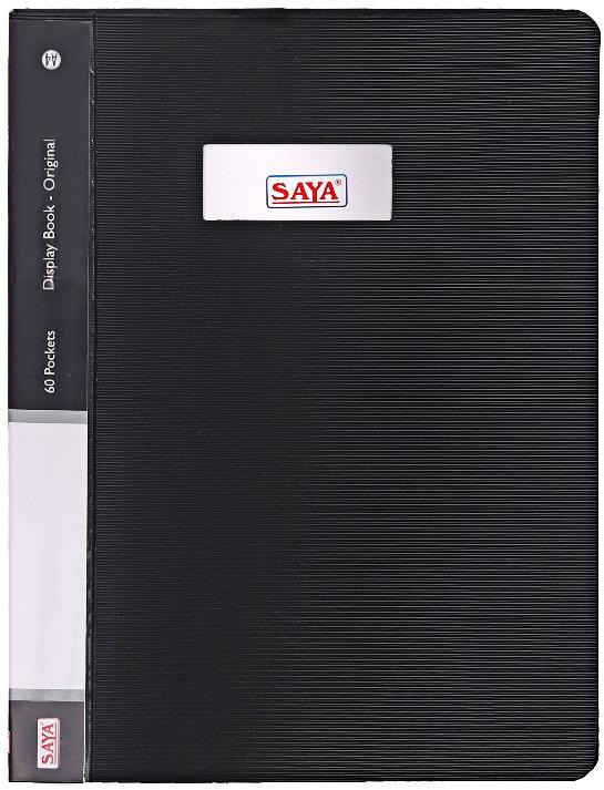 Saya Display Book Vibrant 60 Pockets - A4