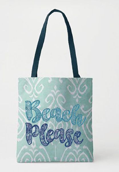 Plain Cotton Beach Bag, Size : Multisizes