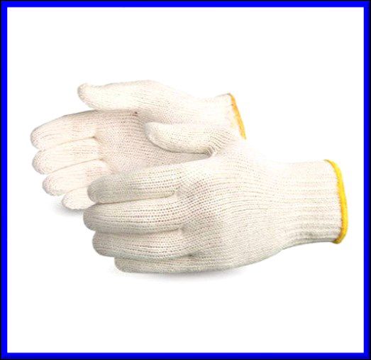 40 GSM Cotton Kinitted Gloves