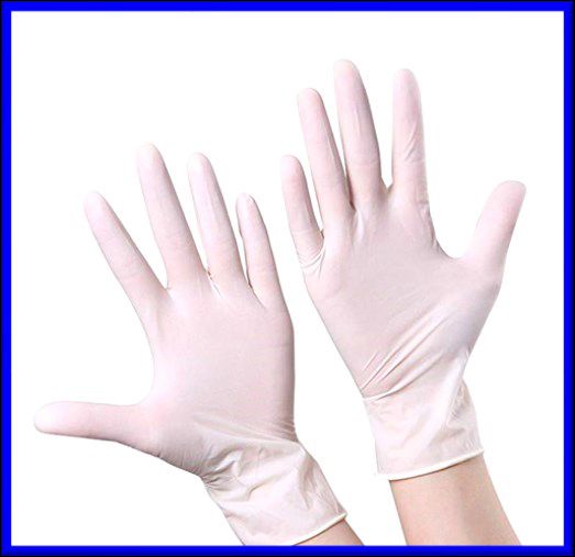 Disposable Latex Gloves, for Beauty Salon, Cleaning, Examination, Food Service, Light Industry, Feature : Flexible