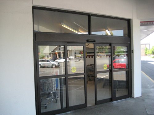 Glass  12MM TOUGHNED GLASS Automatic Sliding Door