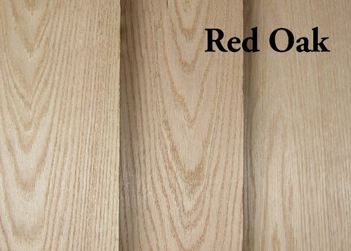 Rectangular Red Oak Wood