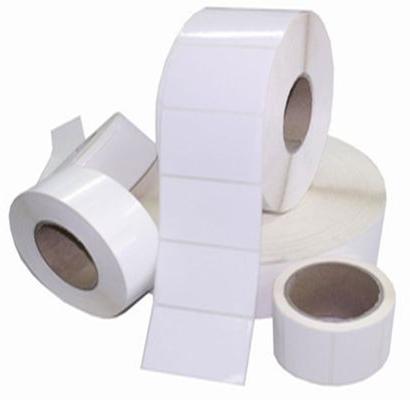 Plain Paper Barcode Label, Packaging Type : Roll