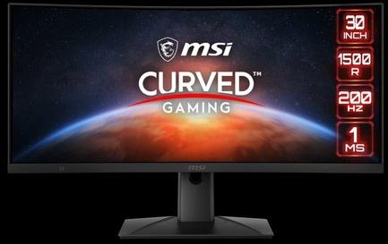 MSI Gaming Monitor, Screen Size : 30inch