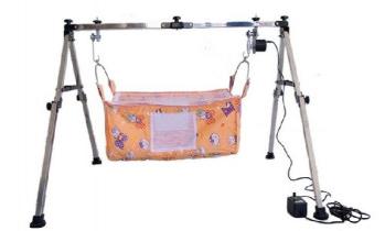Electricity Steel Automatic Baby Cradle, Feature : Comfortable, Foldable