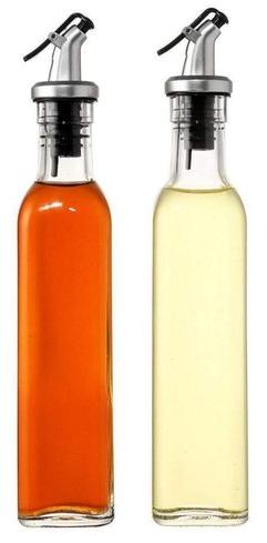 Glass Oil Bottle, Color : Transparent