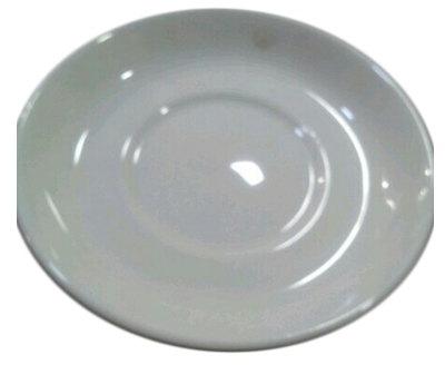 Round Bone China Dinner Plate, for Home, Pattern : Plain