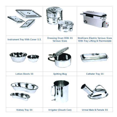 stainless steel surgical items