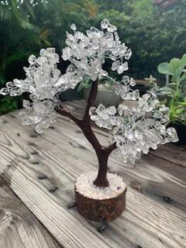 Clear Quartz Tree