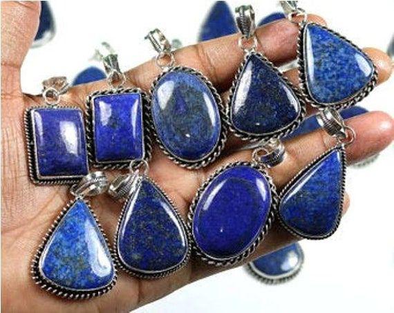 Good Lapis Lazuli Pendant, for Healing, Grade : Aaa