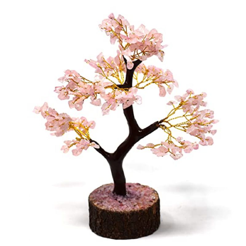 Rose Quartz Tree, Size : Standard at best price INR 300 / Piece in ...