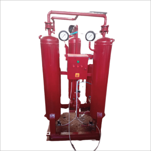 Mild Steel Electric Heatless Desiccant Air Dryer, for Industrial