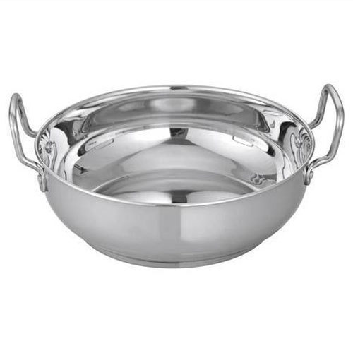 Stainless Steel Round Kadai