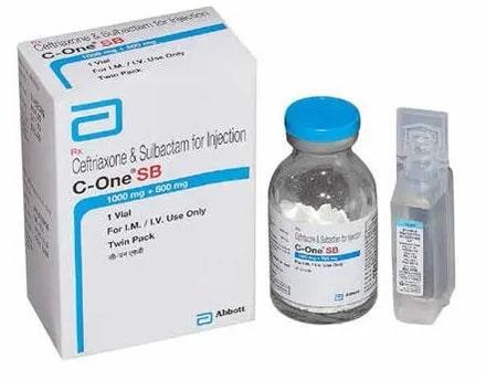 Cefoperazone sulbactam injection, Purity : 99%