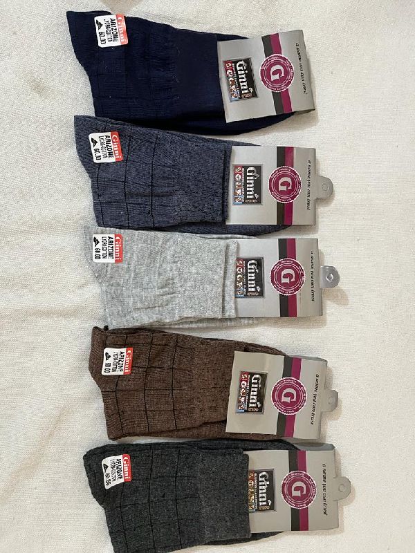 Cotton gents socks, Feature : Anti-Wrinkle, Pattern : Checked at Rs 75 ...