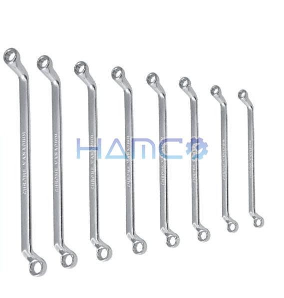 Elliptical Ring Spanner 8 Pcs Set