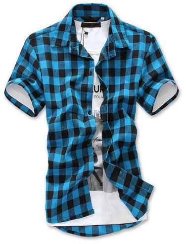 Printed Cotton Mens Casual Shirts, Technics : Machine Made