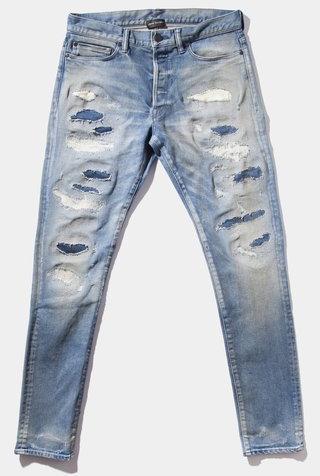 Mens Rugged Jeans, Technics : Machine Made