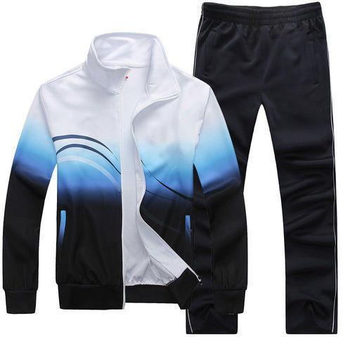 Polyester Mens Sports Tracksuits, Pattern : Printed