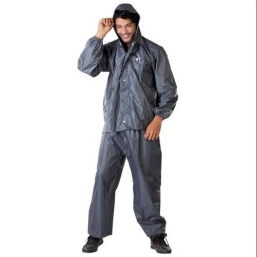 Round Plain PVC Acme Excellence Rain Suit, Size : XL