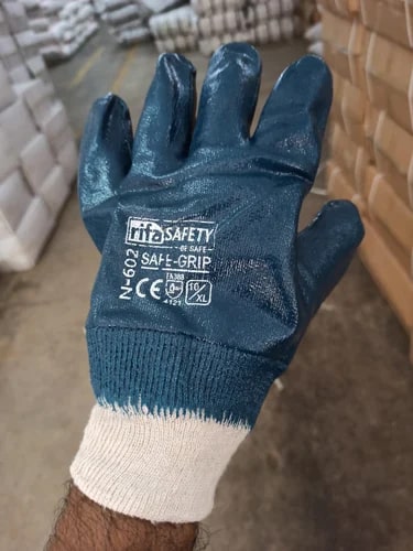 Food Grade Nitrile Gloves, Color : Blue