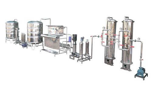 Mineral Water Reverse Osmosis Plant