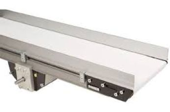 Rectangular Polished Belt Conveyor, for Moving Goods, Certification : CE Certified