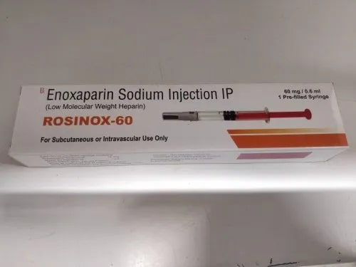 Liquid Rosinox-60 Injection, Composition : Enoxaparin Sodium