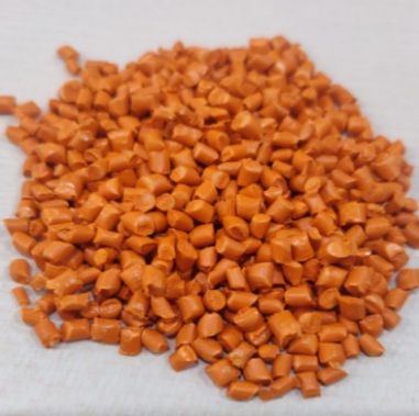 Round Orange PP Granules, for Industrial