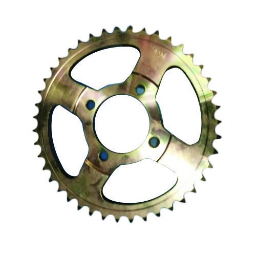 Polished Stainless Steel Two Wheeler Rear Sprocket