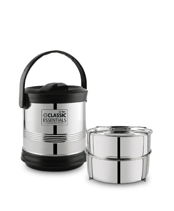 Stainless Steel Alpha 2 Set Lunch Box