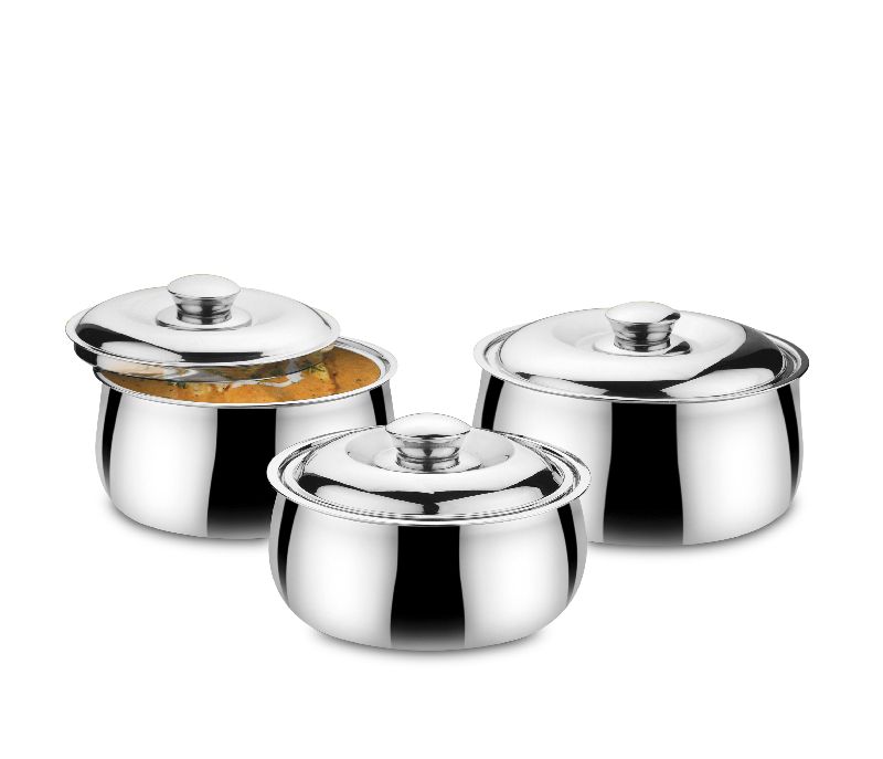 Stainless Steel Hotcase & Casserole Manufacturers in Delhi India