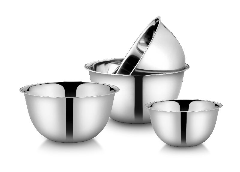 Stainless Steel Mixing Bowl, Feature : Attractive Design, Buffet Specials, Hard Structure, Heat Resistance