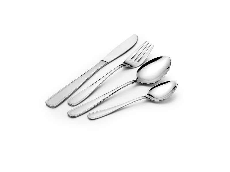 Stainless Steel Pluto Cutlery Set, for Kitchen, Feature : Fine Finish, Good Quality, Light Weight