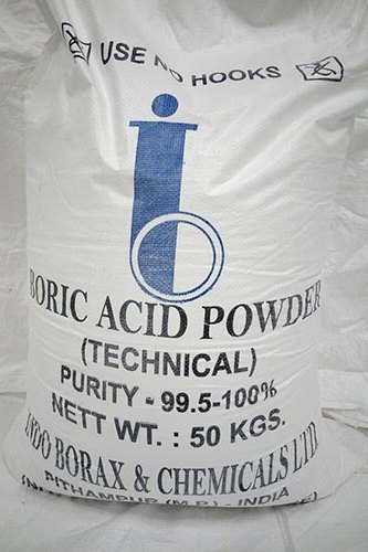 Boric Acid, for Industrial, CAS No. : 10043-35-3