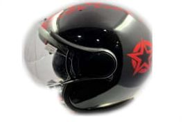 Bullet Zet Star Graphic Helmet, Certification : IS: 4151 CM/L: 3270246