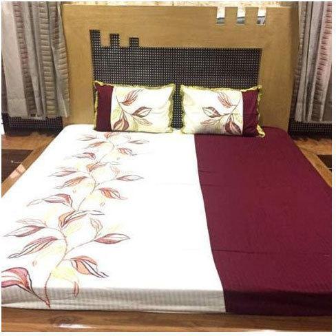 Printed Cotton Bed Sheet, for Home, Hotel, Feature : Anti-Shrink