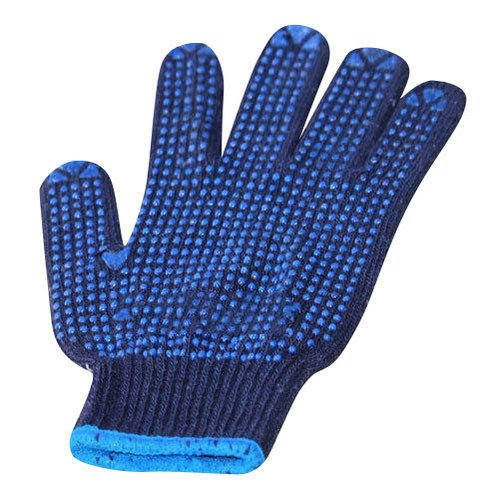 dotted gloves