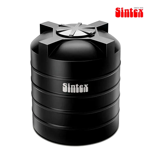 Cylindrical Sintex Water Tank, Capacity 10005000 L, 100500 L, Color