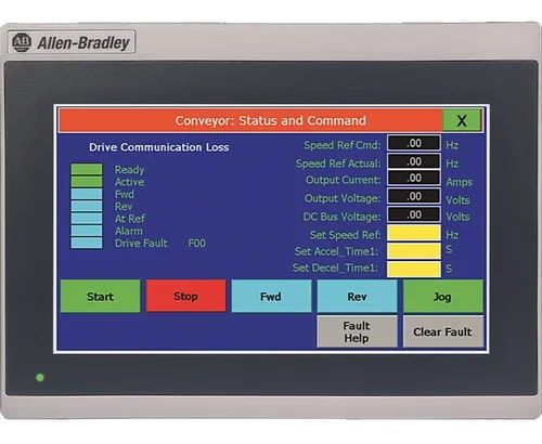 Allen Bradley HMI Panel