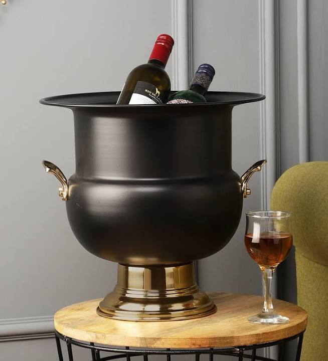 Brass wine coolers