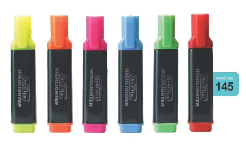 Plastic Highlighter Pen, Feature : Easy To Use, Smooth Marking