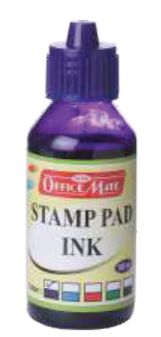 Office Mate Stamp Pad Ink, Packaging Type : Plastic Bottle