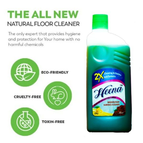 Heena Disinfectant Perfumed Floor &AMP;AMP; Surface Cleaner - 500 Ml (Lavender)