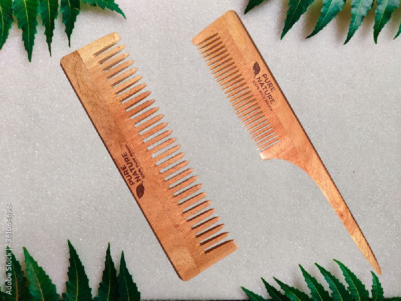 wooden comb 3, for Home, Hotel, Salon, Feature : 100% Genuine, Easy To ...