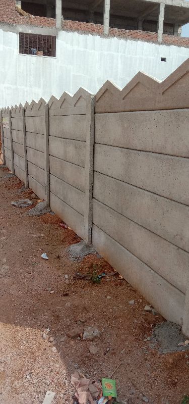 Rcc readymade compound wall, Color : Grey