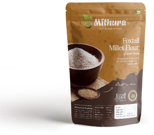 Natural Fine Processed foxtail millet flour, for Cooking, Variety : Dried