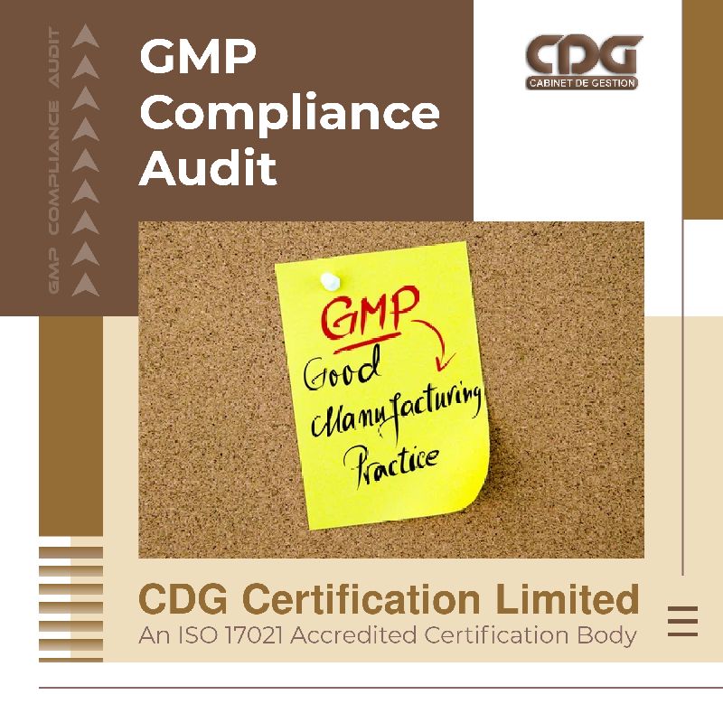 Service Provider of GMP Certification by CDG Certification Ltd