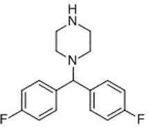 1-Bis(4-fluorophenyl)methyl Piperazine, CAS No. : 27469-60-9